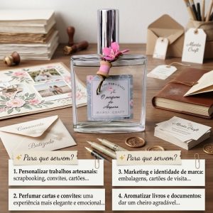 Perfume para papel “O perfume da Amparo” by Marta Craft