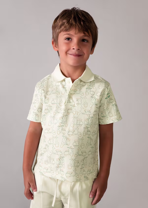 Polo estampado menino – Mayoral