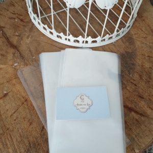 Sacos plástico para artesanato 10cm x 20 cm
