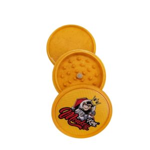 🟡 Grinder King Monkey – Edição Amarela