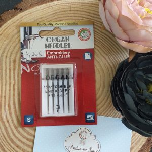 Agulhas para Bordar à Maquina anti cola – Organ Needles