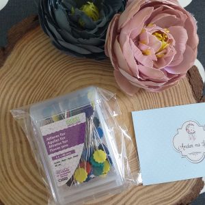 Alfinetes flor – 80 unidades