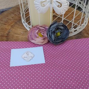 Tecido Pintinhas marca Poppy – Mauva