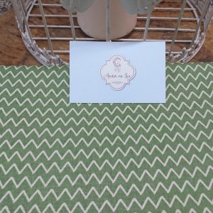 Tecido Fabricart Chevron safari