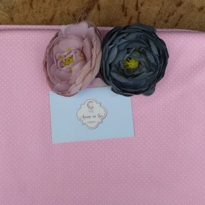 Tecido Fabricart Micro Pintinhas Rosa