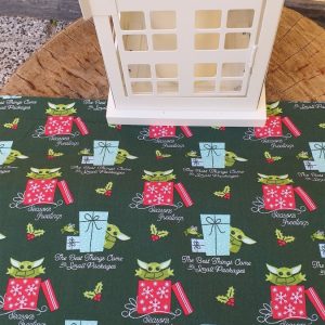 Tecido Natal YODA