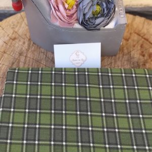 Tecido Fabricart Xadrez Edi Oliva