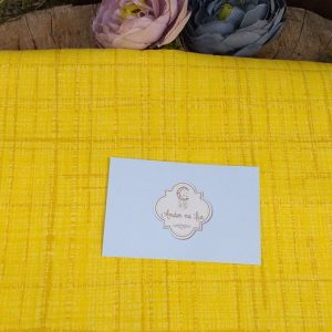 Tecido Coleção Neutros Linho – Amarelo