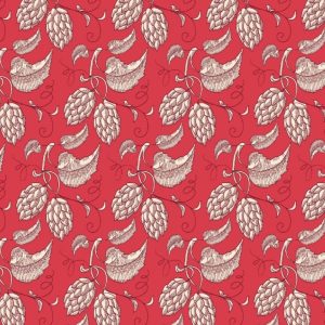 @Tecido Fabricart Coleção Fresh Country Vermelho 01