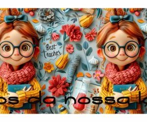 Painel Capas para Livros Ajustável Teacher