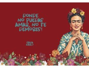 Painel Capas para Livros Ajustável Coleção Frida Espanhol