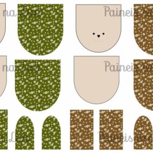 *@NEW Painel Bolsinhas coelho Páscoa tema Flores