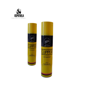 Botija de Gás Clipper 300ml | Gás Butano para Isqueiros