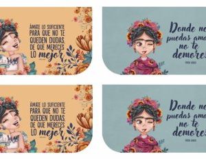 Painel Bolsa/Estojo FRIDA em Espanhol
