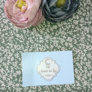 Tecido Estampado Patch – Mini Folhas Verde Seco