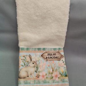 Pano Personalizado Páscoa Feliz