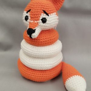 Boneco Amigurumi Raposa
