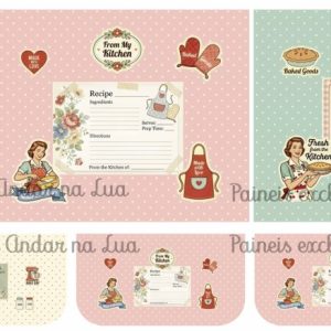 Painel Impermeavel Individuais e Porta Talheres