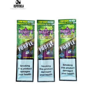 Juicy Hemp Wraps Purple – Wraps de Cânhamo Sem Tabaco