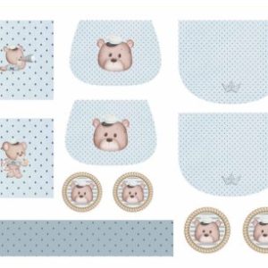NEW Painel Enxoval Bebé Coleção Marinheiro – Azul