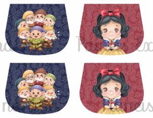 NEW Painel Bolsa Coleção Branca de neve
