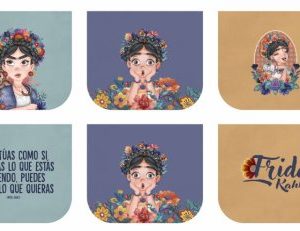 Painel Porta Moedas Coleção Frida em Espanhol