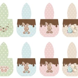 Painel Saquinho Coleção Coelhos Fofos
