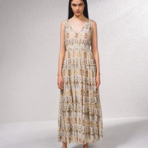 Vestido Fluido Estampado