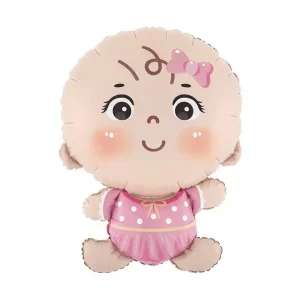 Balão Foil Chá de Bebé Menina 49×69,5cm