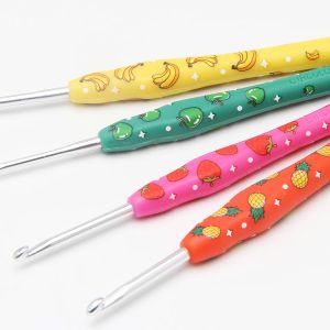 Agulhas para crochê Círculo Soft com cheiro