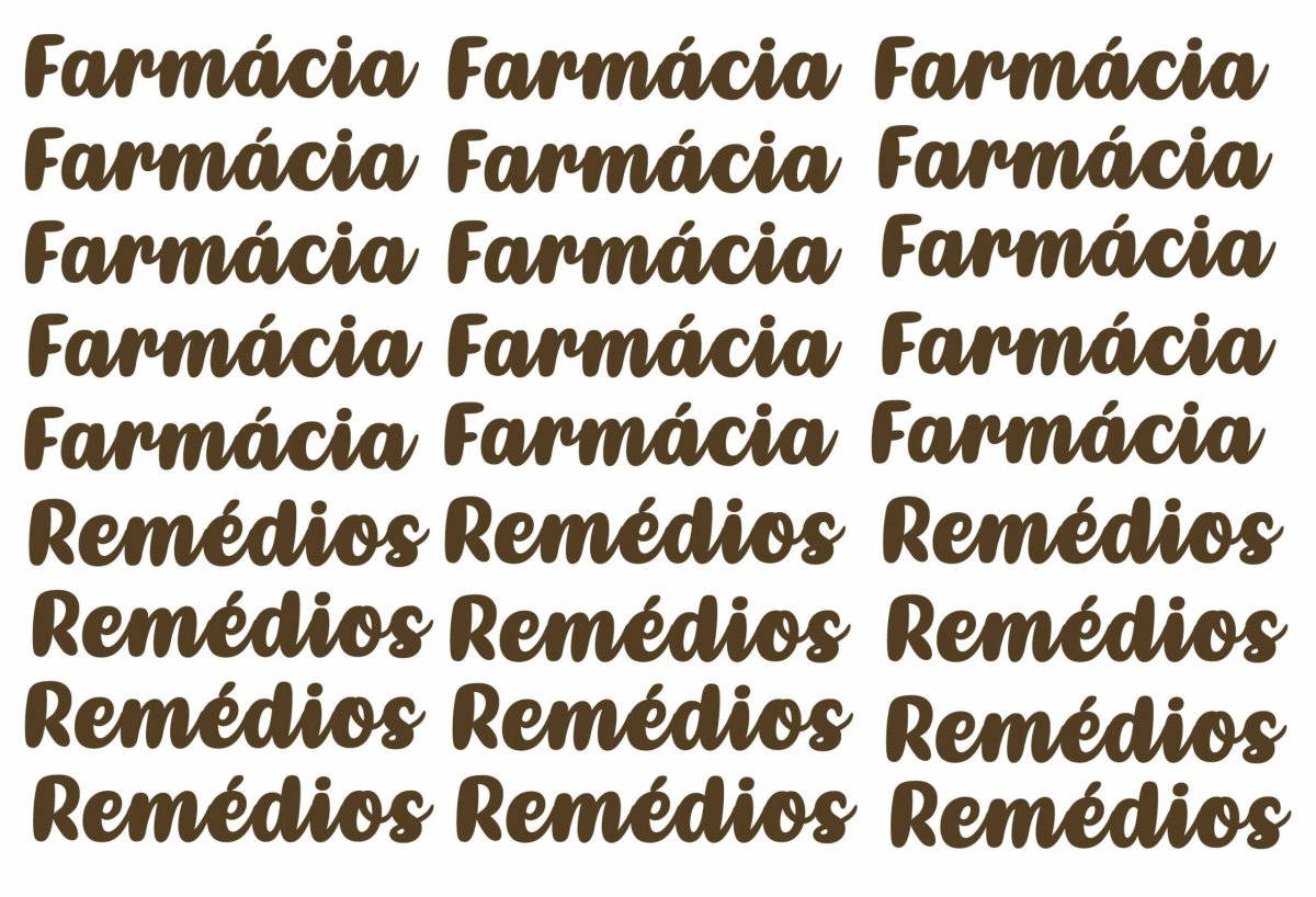 *Desenhos Termocolante para Aplicar Coleção Farmácia - Image 3