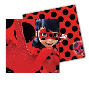 Guardanapos Ladybug 33x33cm c/20