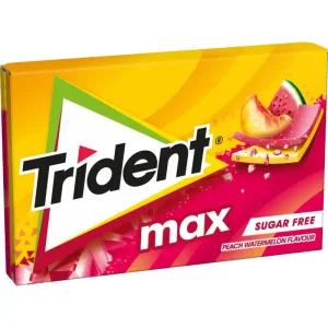Trident Max Slab Pêssego / Melancia c/12